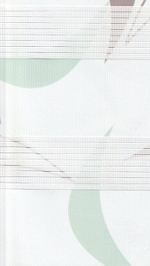 Рулонные шторы день-ночь для проема Ченто, зелено-коричневый 512 купить в Мытищах с доставкой